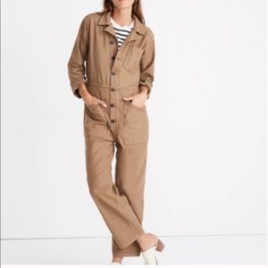 Madewell/as ever coveralls XS!! Weathered olive.